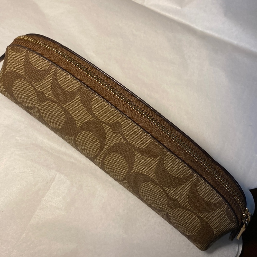 Coach pencil case